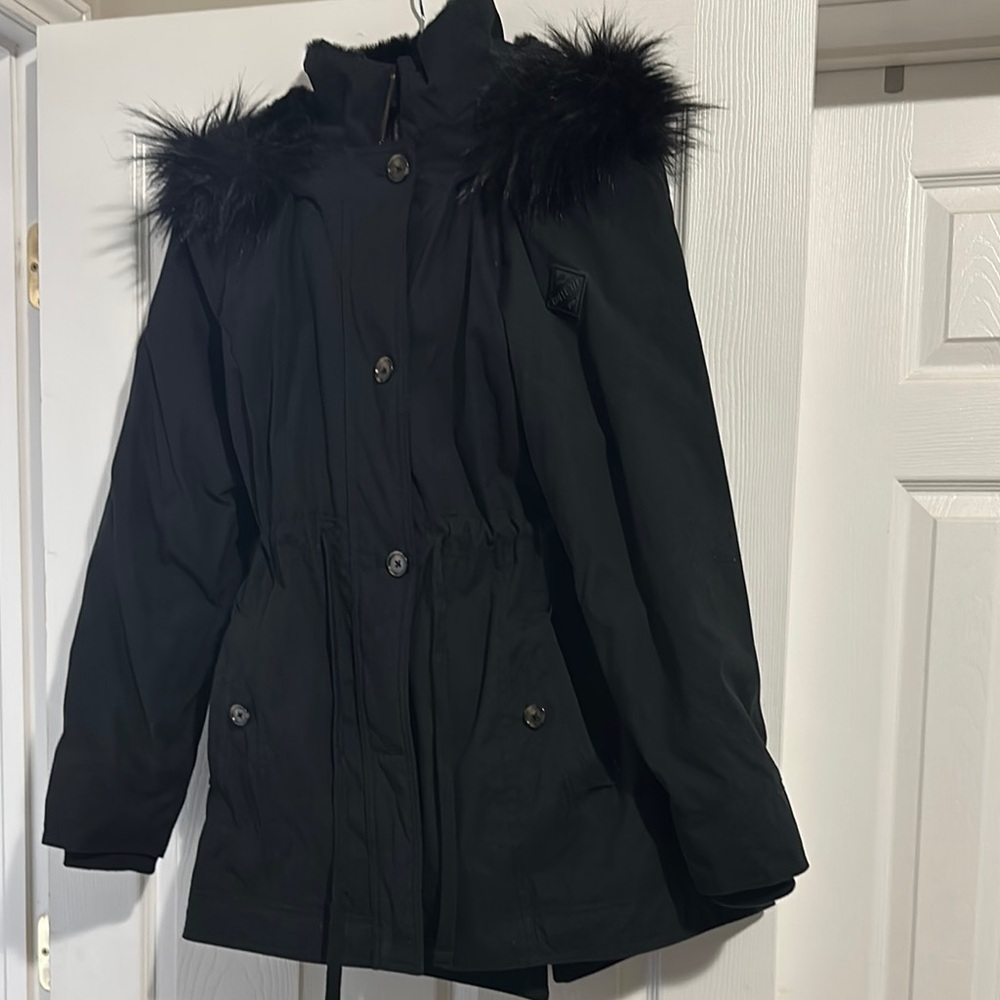 Hollister - FAUX FUR-LINED PARKA NWOT Winter Coat